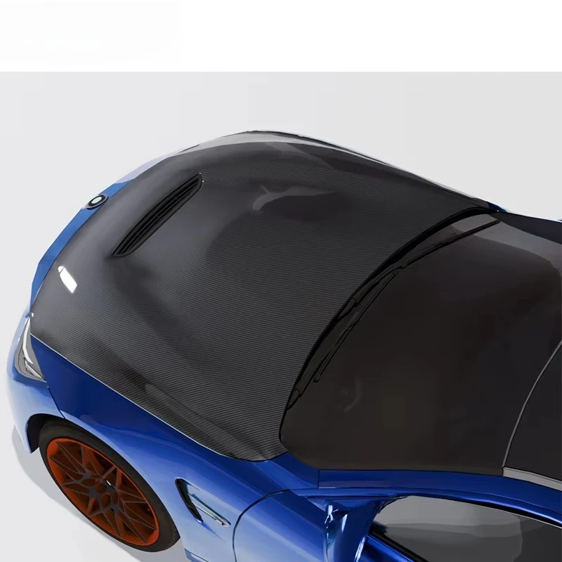 Carbon Fiber Engine Cover for  M3 F80 M4 F82 2014-2020 GTS Style Front Bonnet Hood